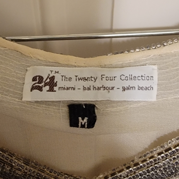 Vintage Beaded 2-piece Dress - The 24 Collection - size M - Picture 5 of 5